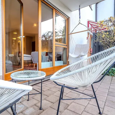 Stylische Gartenwohnung Mitten In Apartman Waldkirch